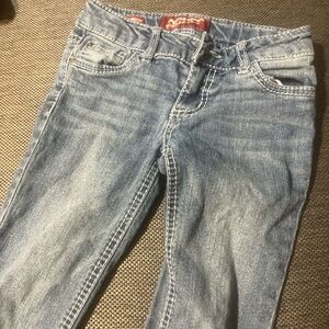 cute y2k kids bootcut jeans